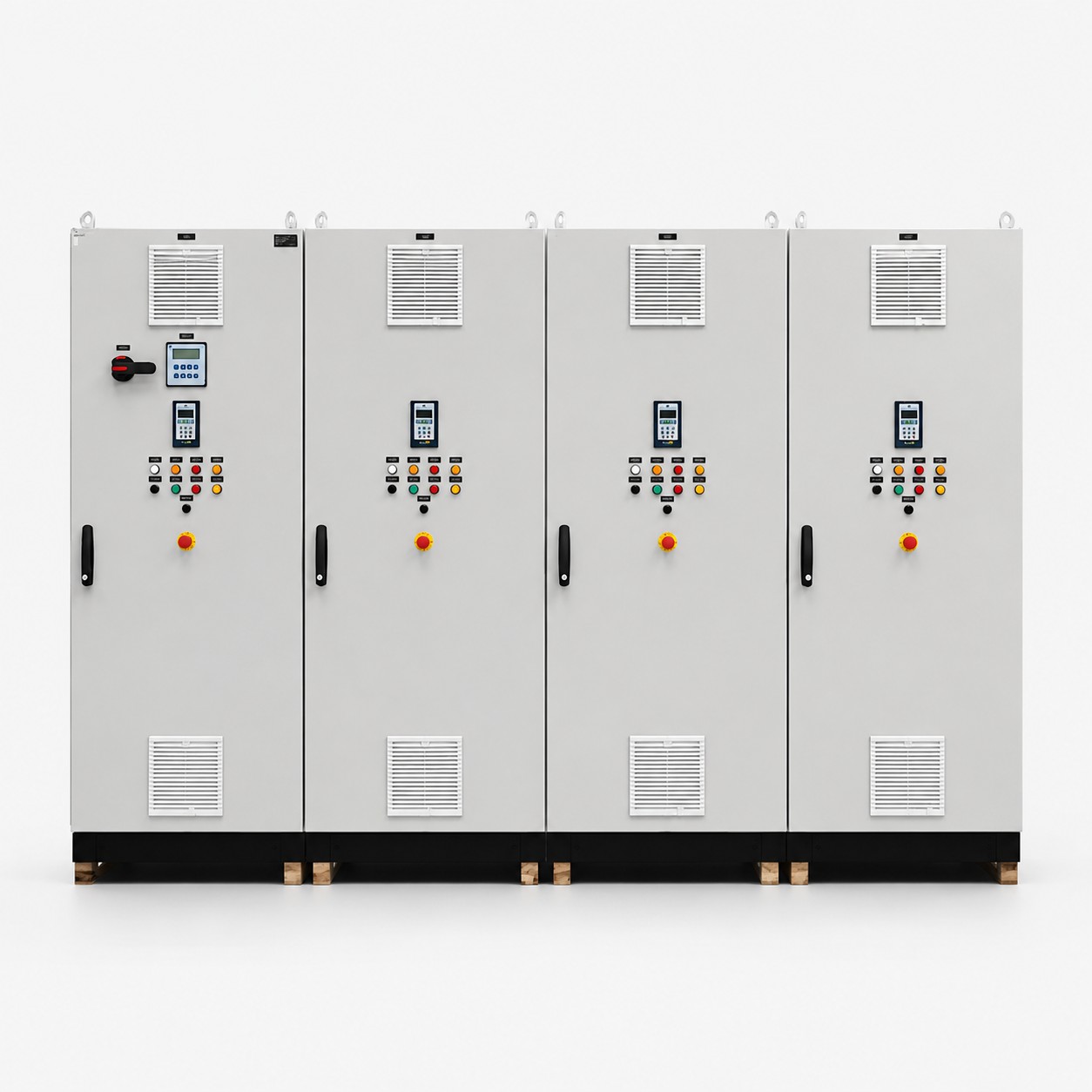 Painel elétrico de baixa tensão montado pela WZ Montagens